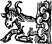 Taurus sign (glyph).