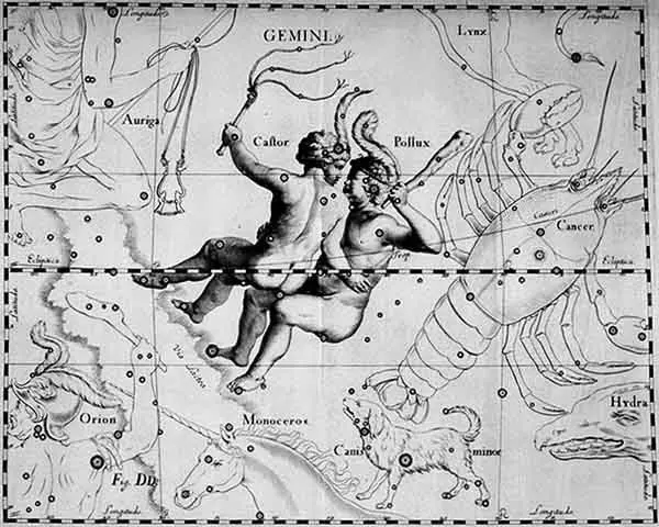 Gemini, by Hevelius.