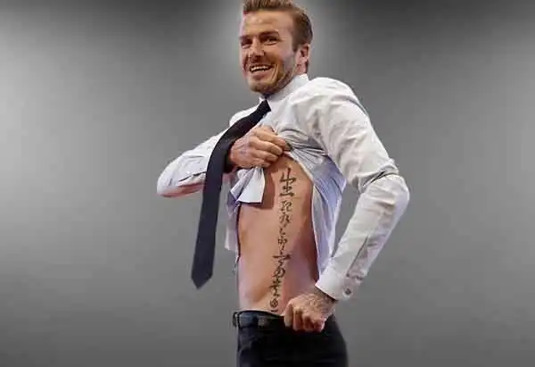 David Beckham health horoscope.